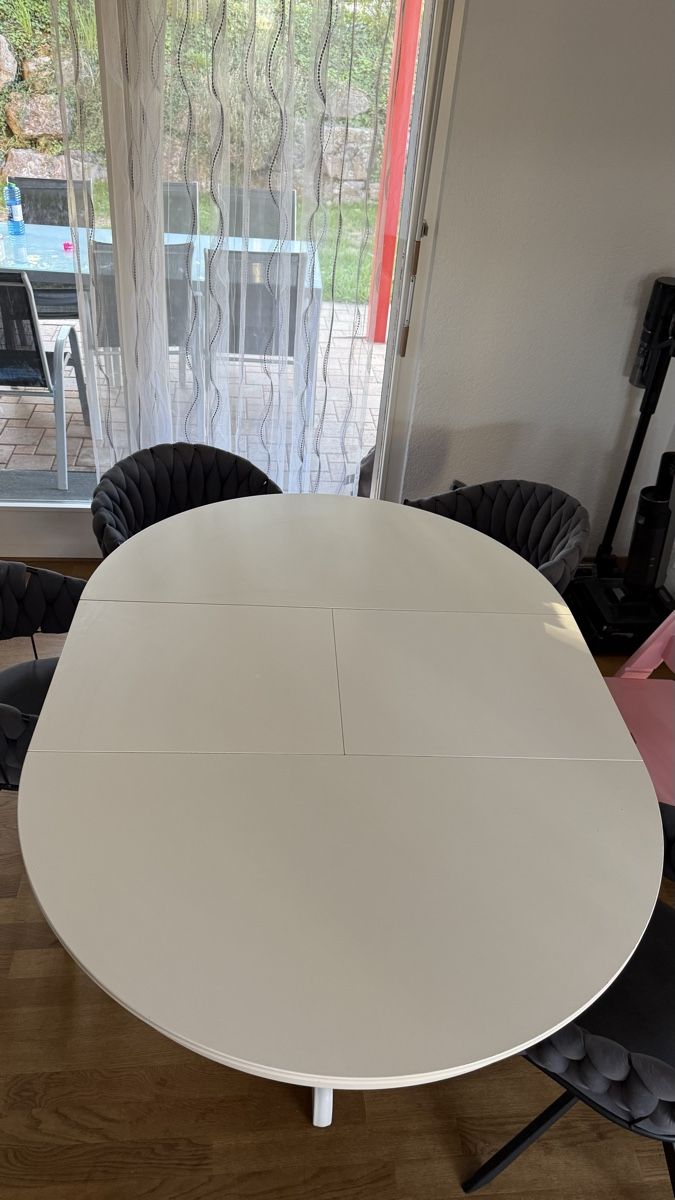 Tavoli: Ikea  Esstisch weiss rund gebraucht – Usato da Ueberstorf venduto da man_p2fy 8