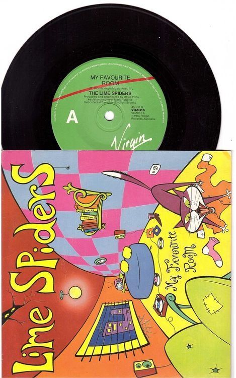 Dischi in vinile: The Lime Spiders  --  My Favourite Room  Single7 – Usato da Rheinau venduto da asteng