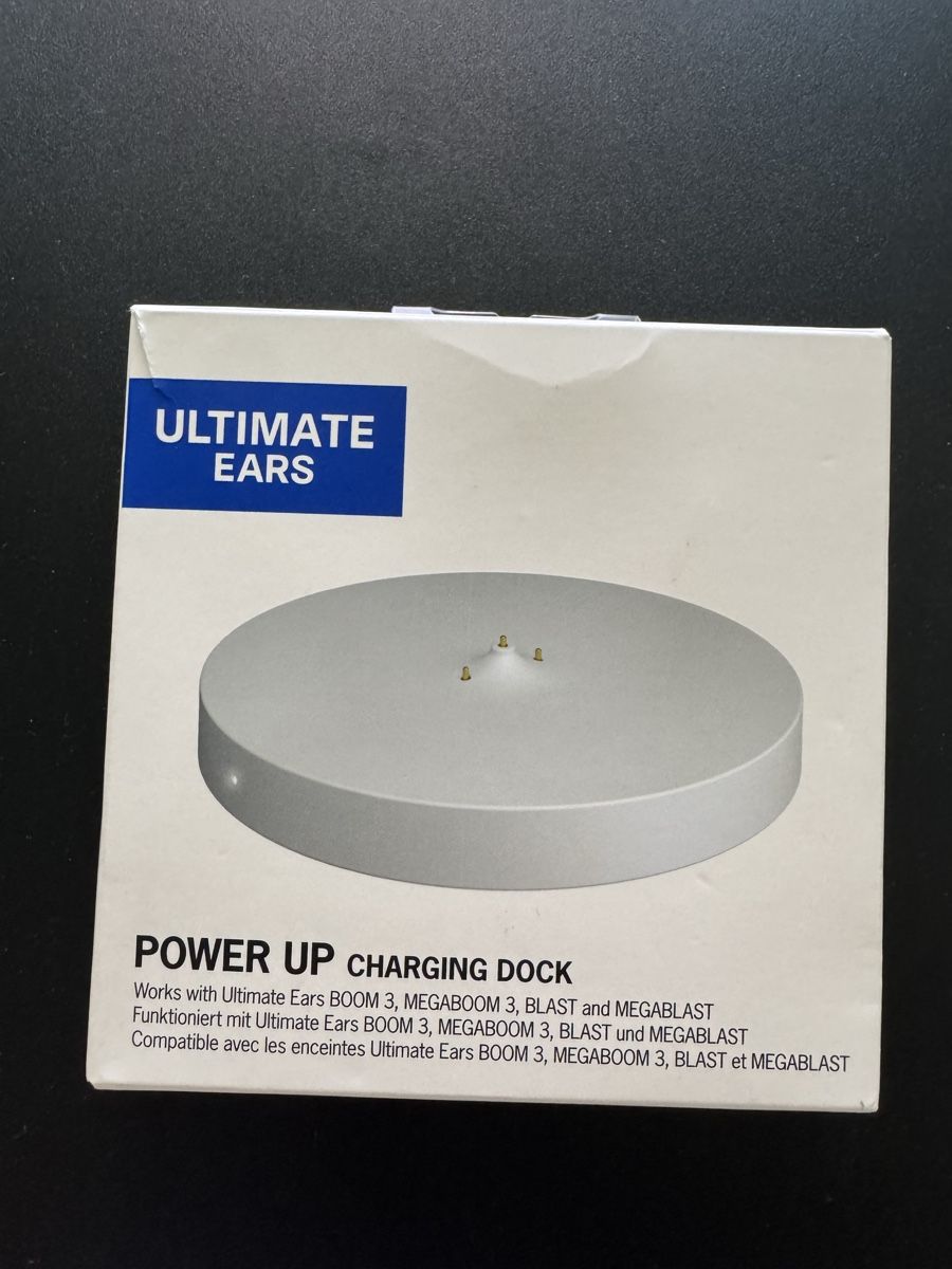 Ultimate Ears Caricabatterie: Ultimate Ears Power Up Ladestation neu – Nuovo e nell'imballaggio originale da Thusis venduto da PinkFloyd