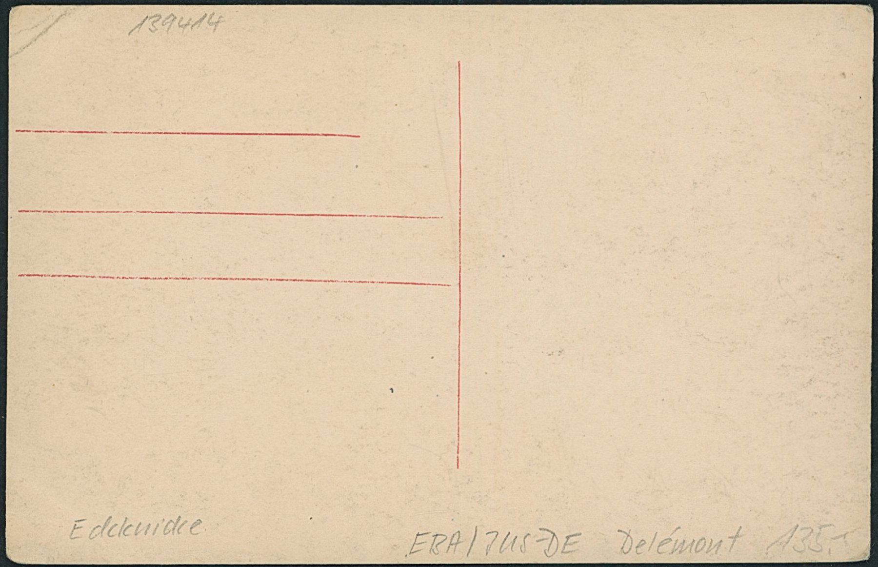 Cartoline postali: JUS Delémont - Bahnhof - Bahn – Nuovo (secondo la descrizione) da Schindellegi venduto da leecollect 1