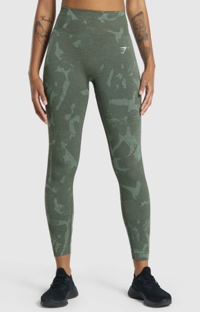 Gymshark- ADAPT CAMO SEAMLESS LEGGINGS