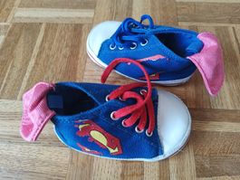 Superman Krabbelschuhe Gr 19 (13 cm) Baby Schuhe