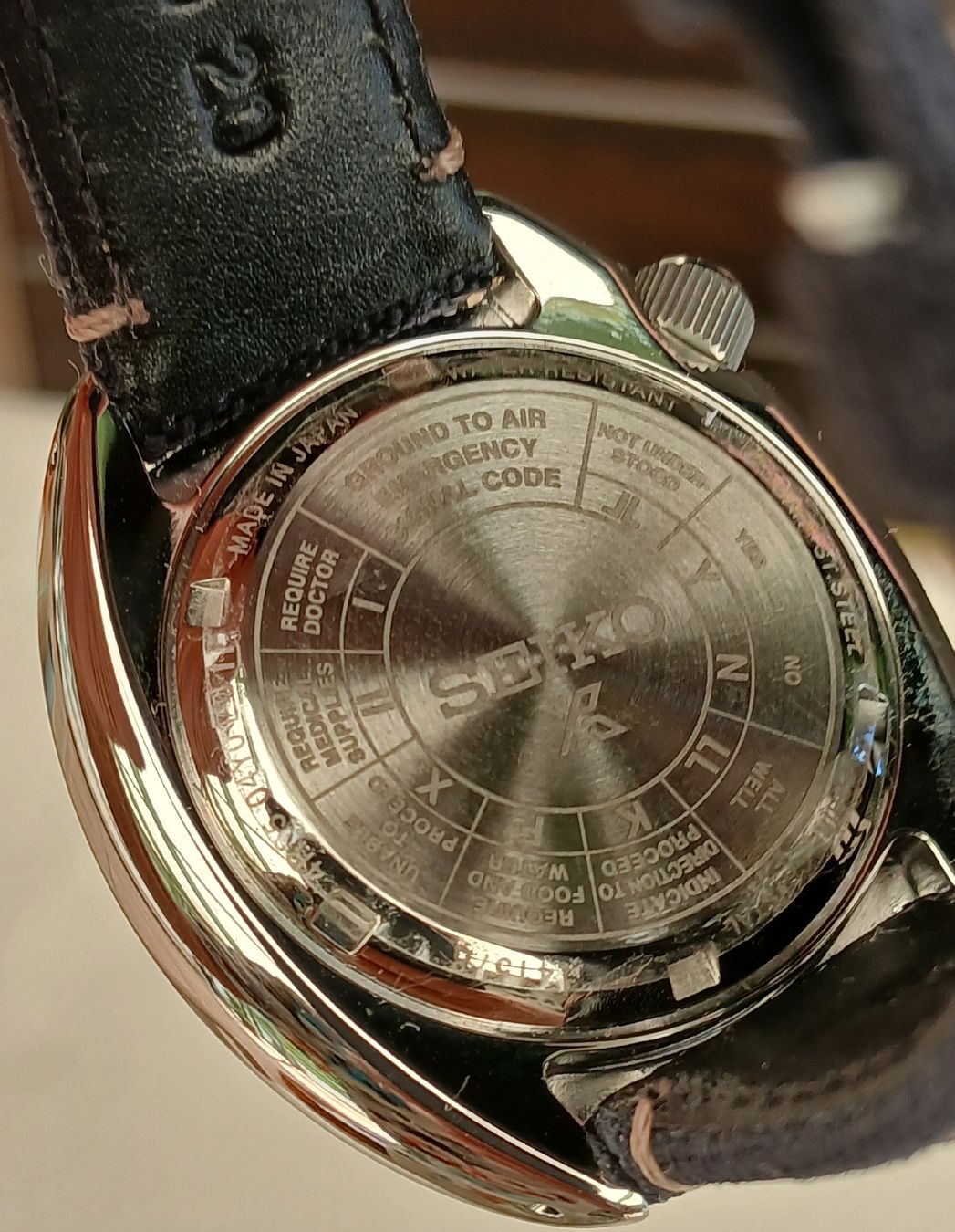 Seiko Orologi: Seiko Prospect SRPG15J-8 Land Tortoise Blue Automatic Diver – Nuovo e nell'imballaggio originale da St-Cergue venduto da gar_x2b7 7