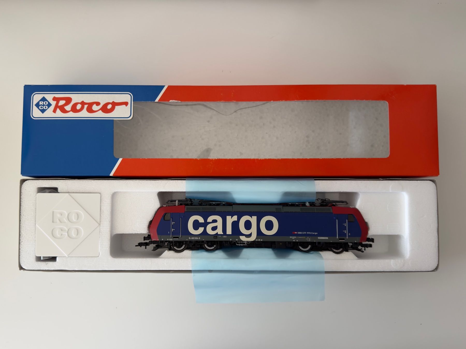 Roco Modellini di ferrovie: ROCO 63591 Re 482 SBB CFF FFS Cargo DC – Usato da Yverdon-les-Bains venduto da ele_z7jf