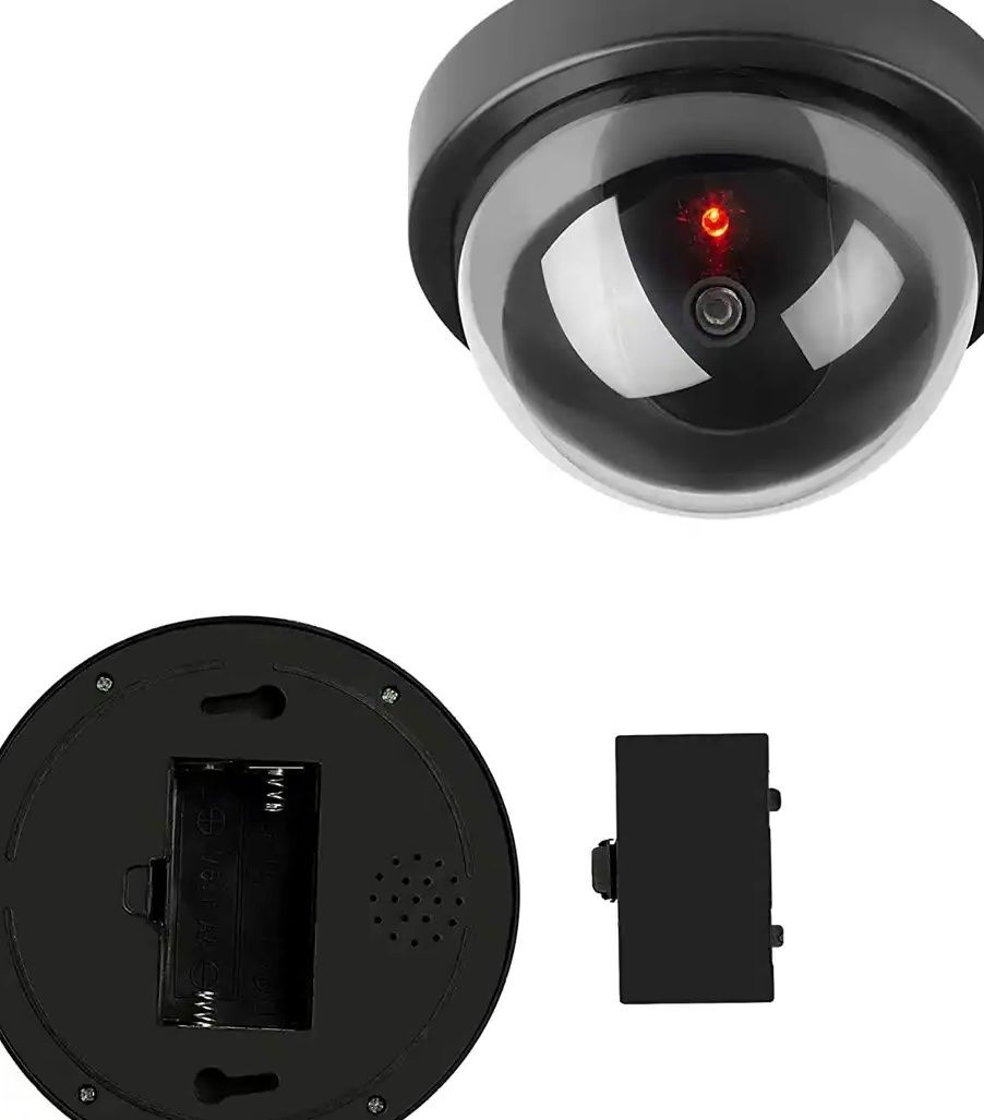 Sistemi d'allarme: Dummy / KAMERA-ATTRAPPE + LED blinkend rot – Nuovo (secondo la descrizione) da Oberembrach venduto da deftig 1