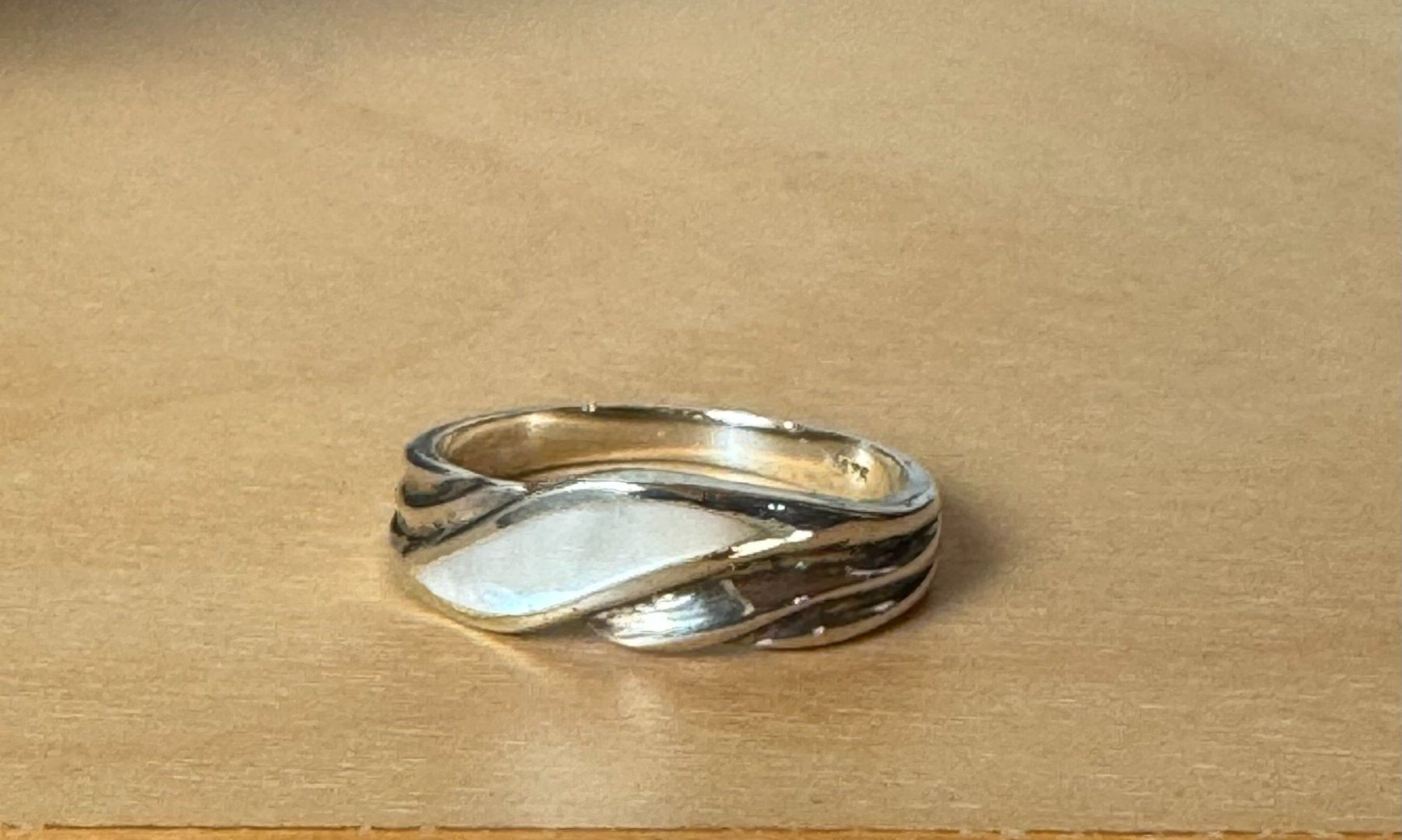 Anelli: 925 Silberring mit Mondstein Ringgrösse 50 – Usato da Unterseen venduto da bongmarley 2