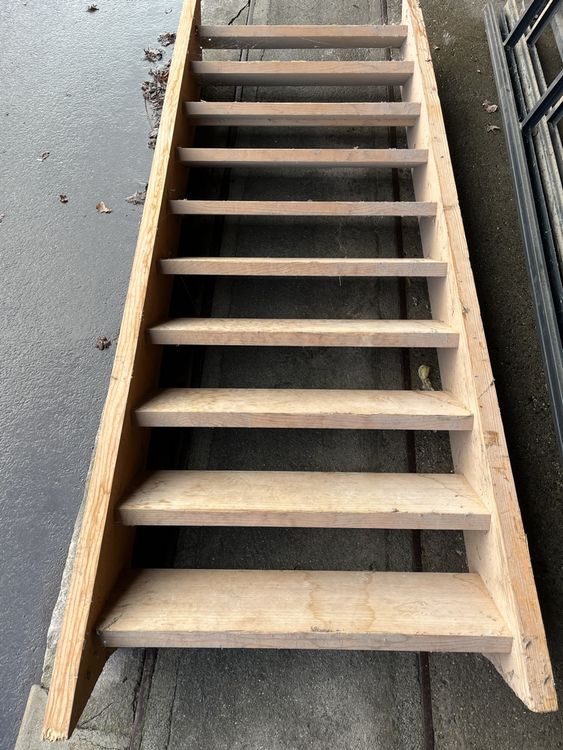 Holztreppe 10 Tritt Kaufen auf Ricardo