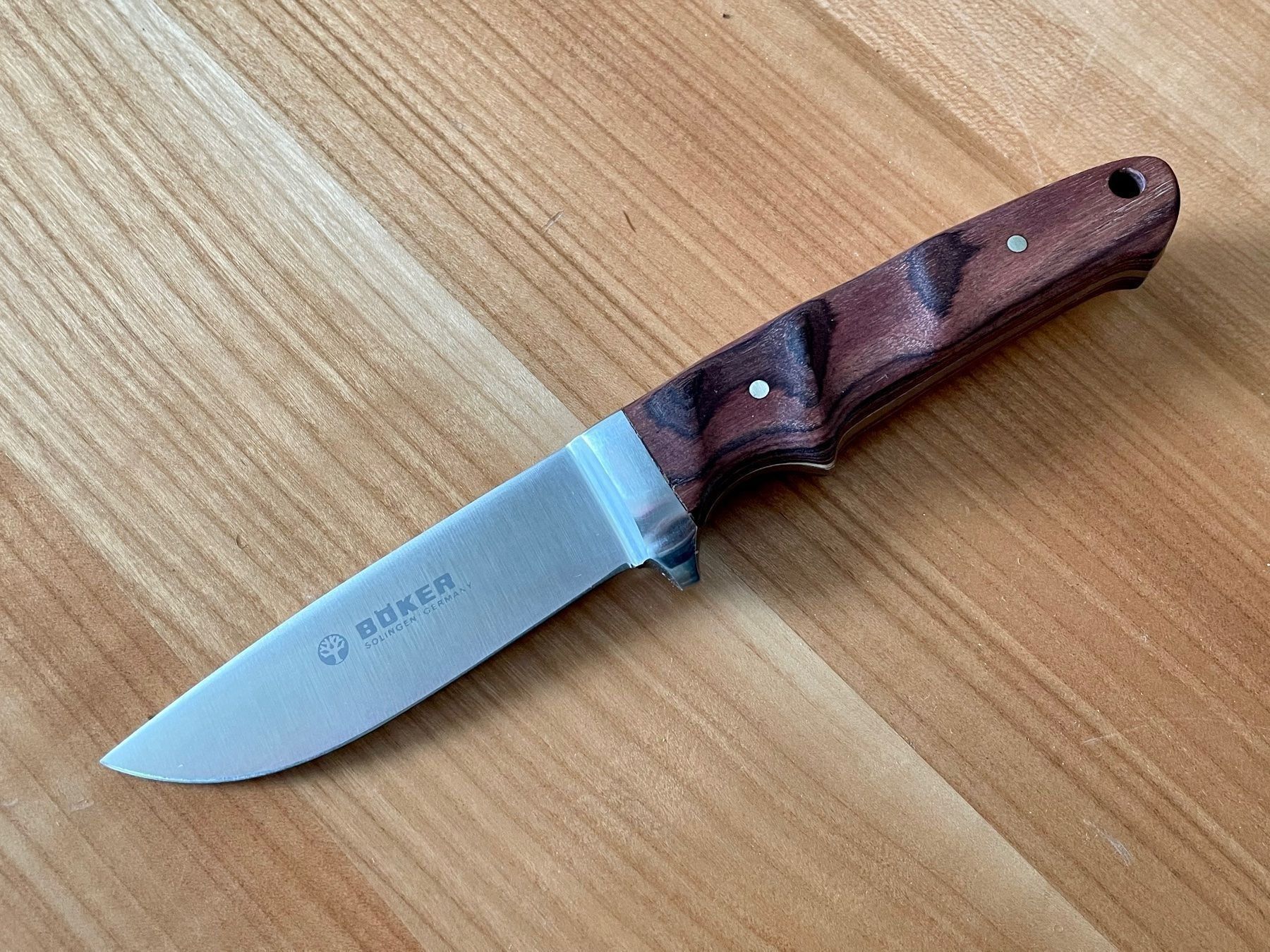 Accessori: Böker Integral Messer mit Lederscheide neu – Nuovo e nell'imballaggio originale da Niedergösgen venduto da Ibex56 3