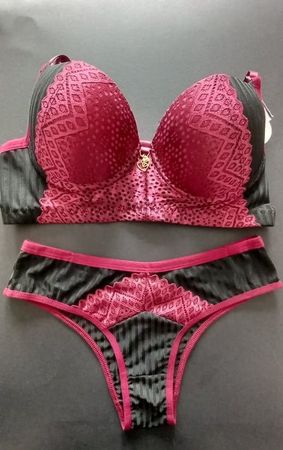 Ensemble Lingerie Femme N/V_ Soutien 38/40 Culotte M_1172