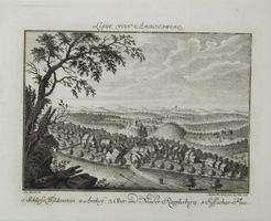 Arboldswil  Kupferstich von Büchel 1756