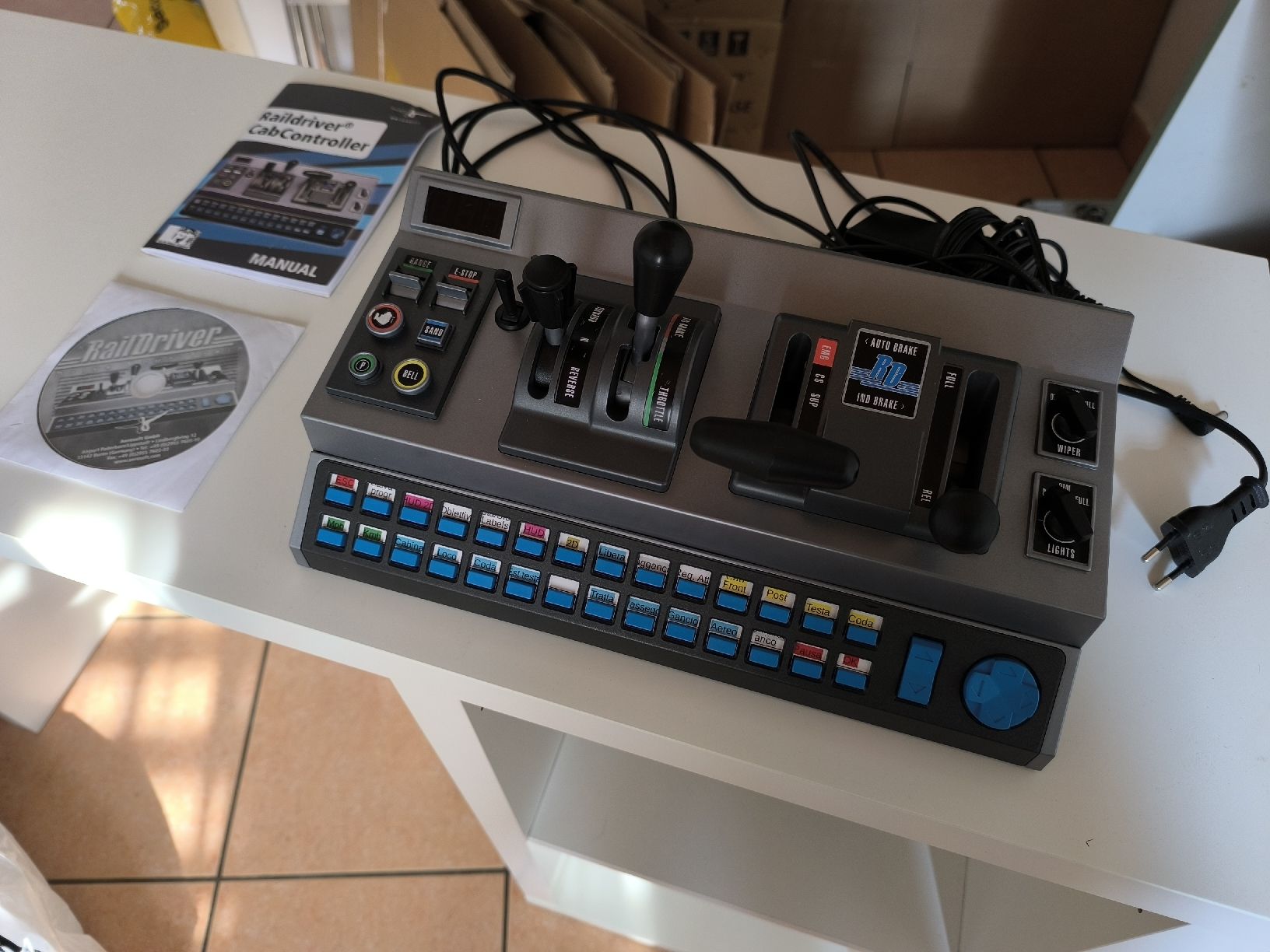 Manettes: Aerosoft Raildriver CabController  – D'occasion à Zürich par Travaglino 1