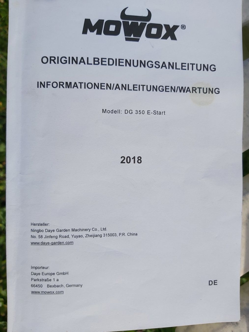 Rasenmäher: Rasenmäher – Gebraucht aus Merzligen von titolon 6