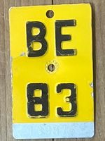 BE 83 - TÖFFLINUMMER - MOFASCHILD - PLAQUE DE MOFA - BE 83