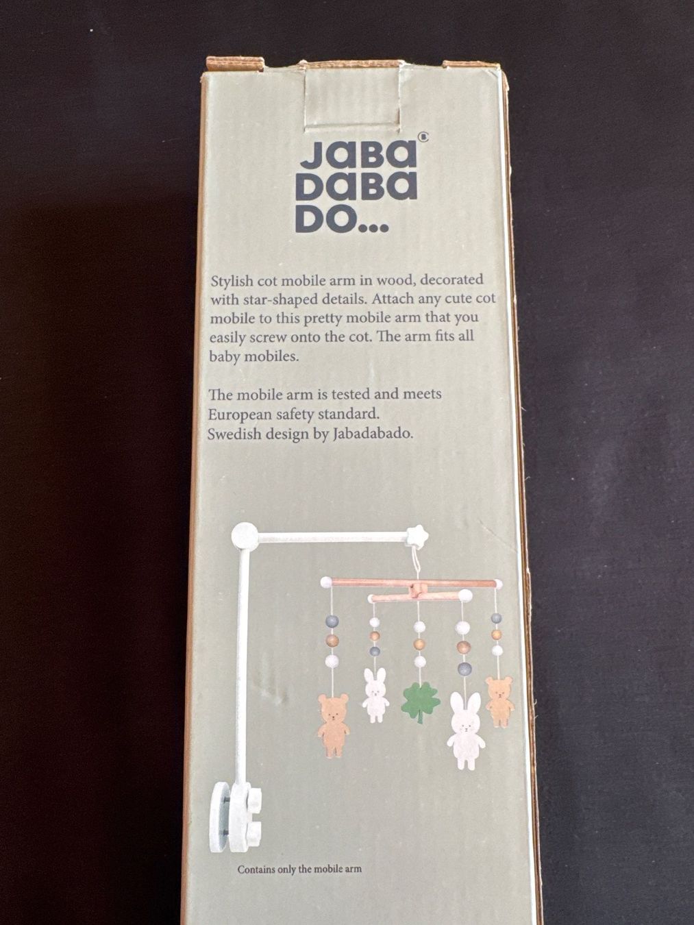Giocattoli: JABA DABA DO Mobile Arm White – Nuovo e nell'imballaggio originale da Horgen venduto da CS75 3