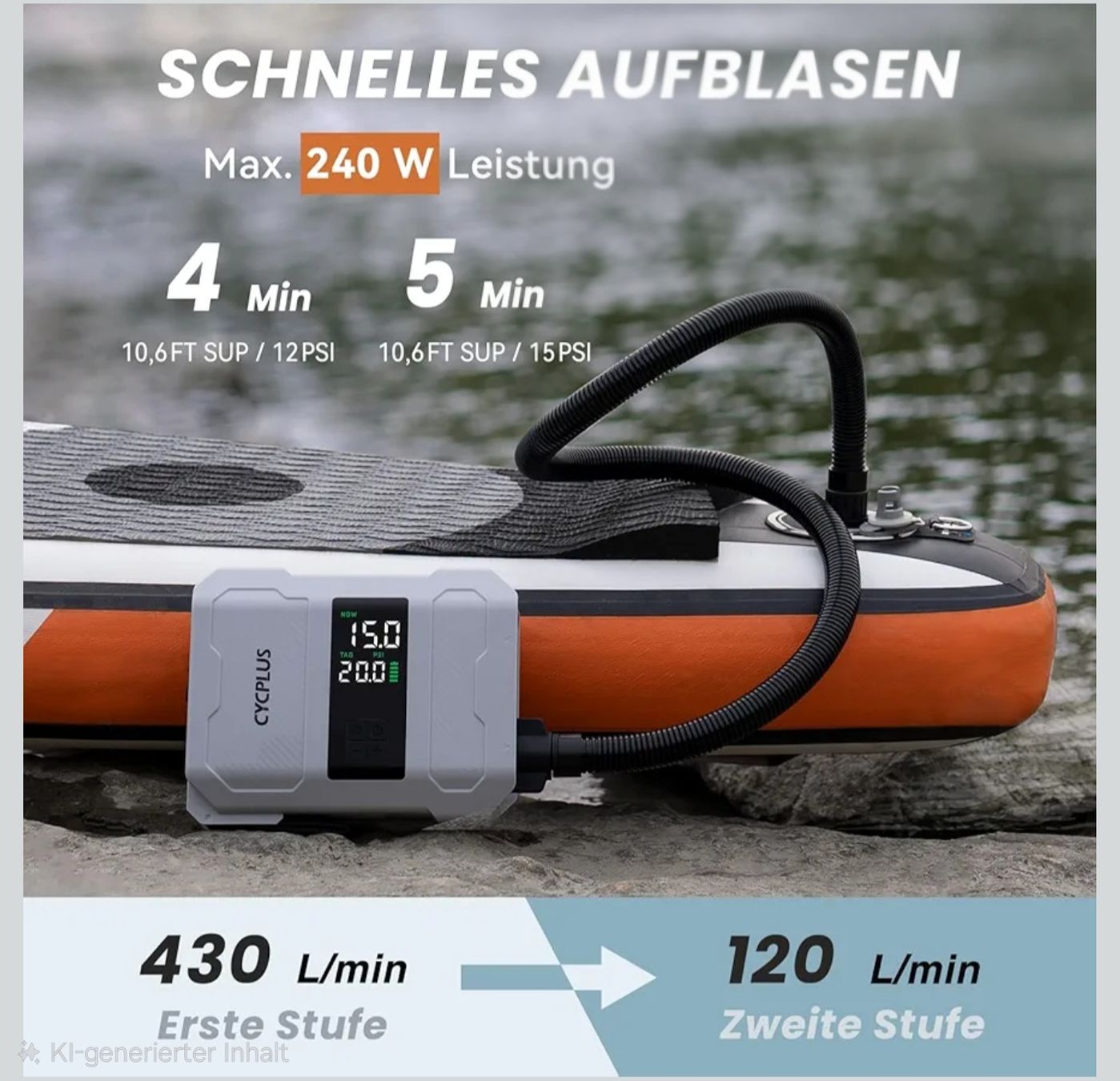 Pumpen & Teile: CYCPLUS SUP Pumpe – Neu und originalverpackt aus Bülach von dar_98fp 2