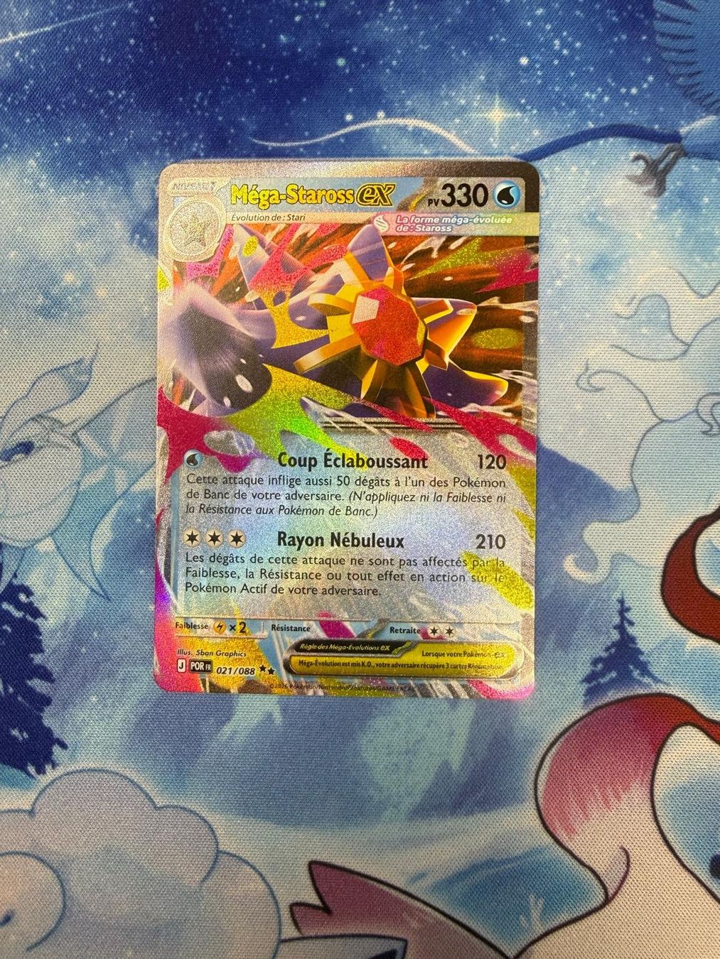 Pokémon Carte collezionabili: Méga-Staross EX - POR 021 FR – Nuovo (secondo la descrizione) da Courgenay venduto da ScamBoxOff