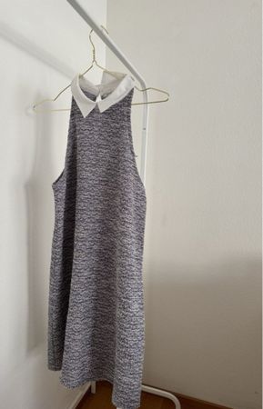Zara Kleid in Tweed-Optik, Grösse M