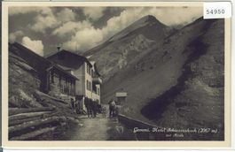 Gemmi - Hotel Schwarenbach - Pferdekutsche animee