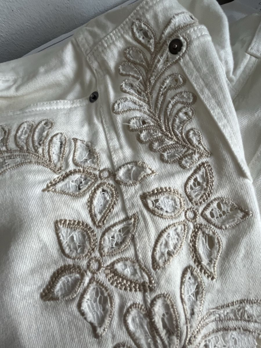 Ermanno Scervino Jeans: Ermanno Scervino jeans bianchi – Usato da Locarno venduto da cichita 4