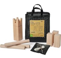 Brändi Kubb Master – Wikingerschach aus Schweizer Holz
