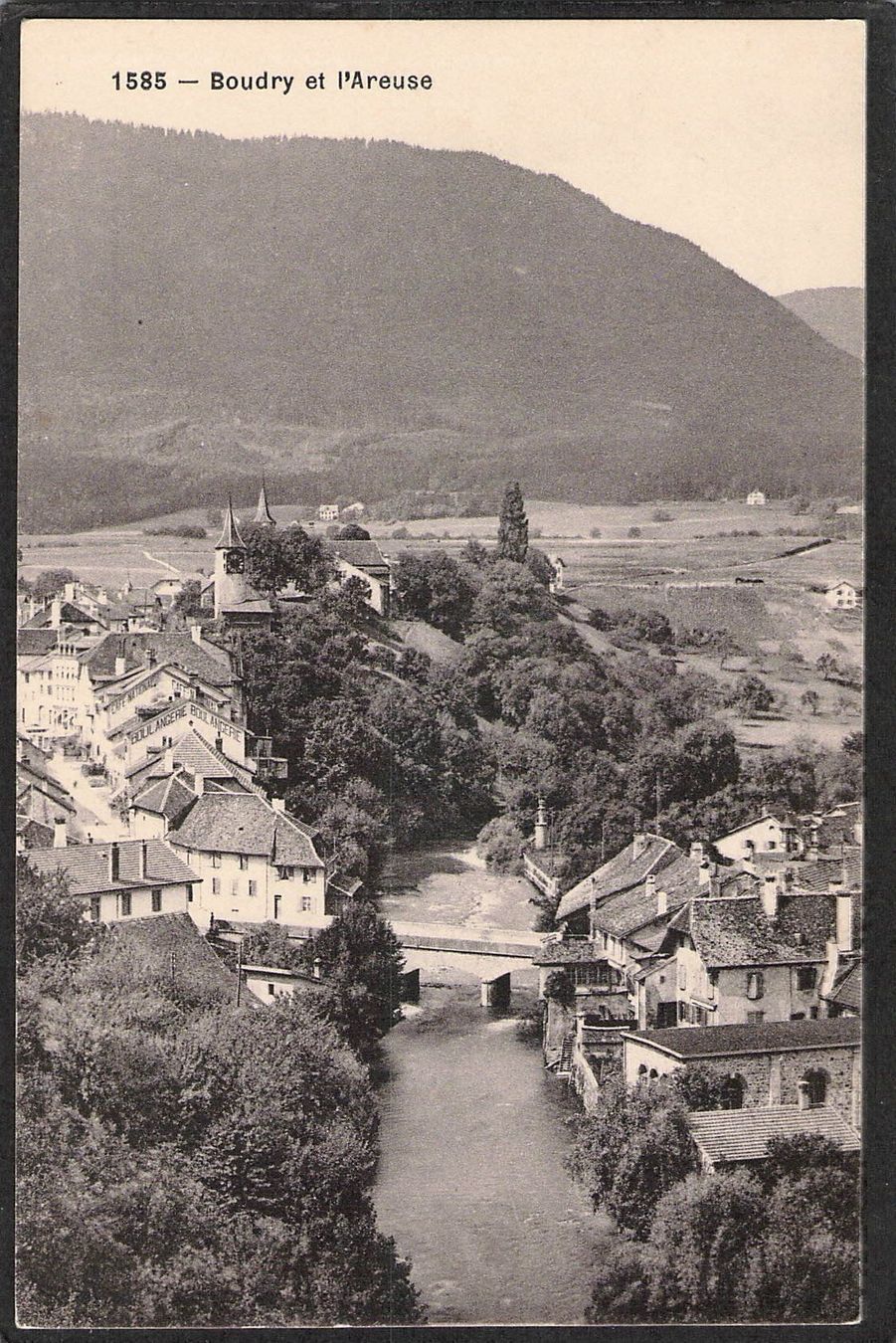 Cartoline postali: CP, Boudry et l'Areuse – Usato da Reichenburg venduto da Pipo-67