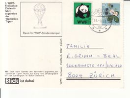 Ballonpost WWF  Operation Tiger 1974