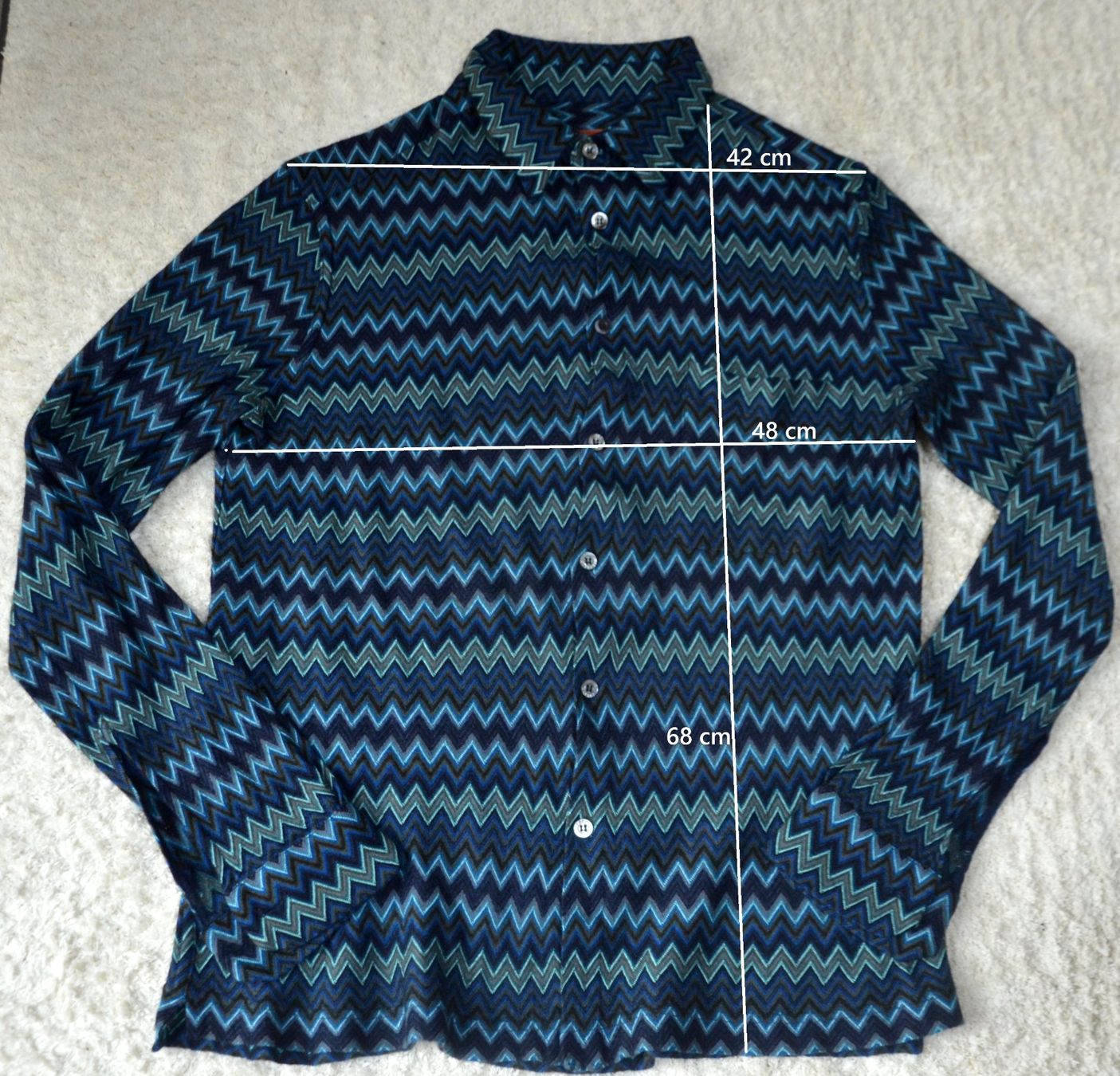 Missoni Camicie: Missoni Hemd / Chemise S – Usato da Collonges venduto da arashee 8