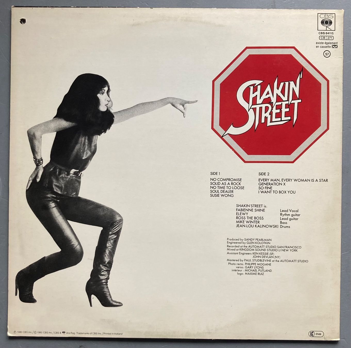 Schallplatten: SHAKIN' STREET - SHAKIN' STREET – Gebraucht aus Poliez-Pittet von Newtown-Records 1