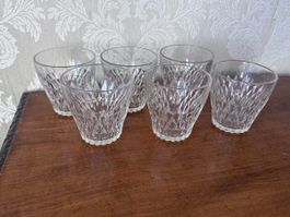 Set Vintage Trinkgläser von VERÉCO 6 Stk.