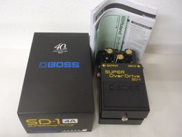 BOSS SD-1 Super OverDrive - 40th ANNIVERSARY Edition - TOP!!