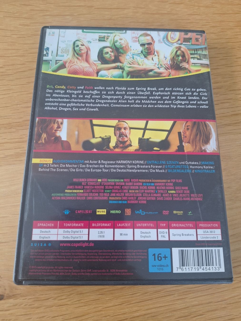 Alle DVDs: Dvd Spring Breakers – Gebraucht aus Wanzwil von chlinih93 1
