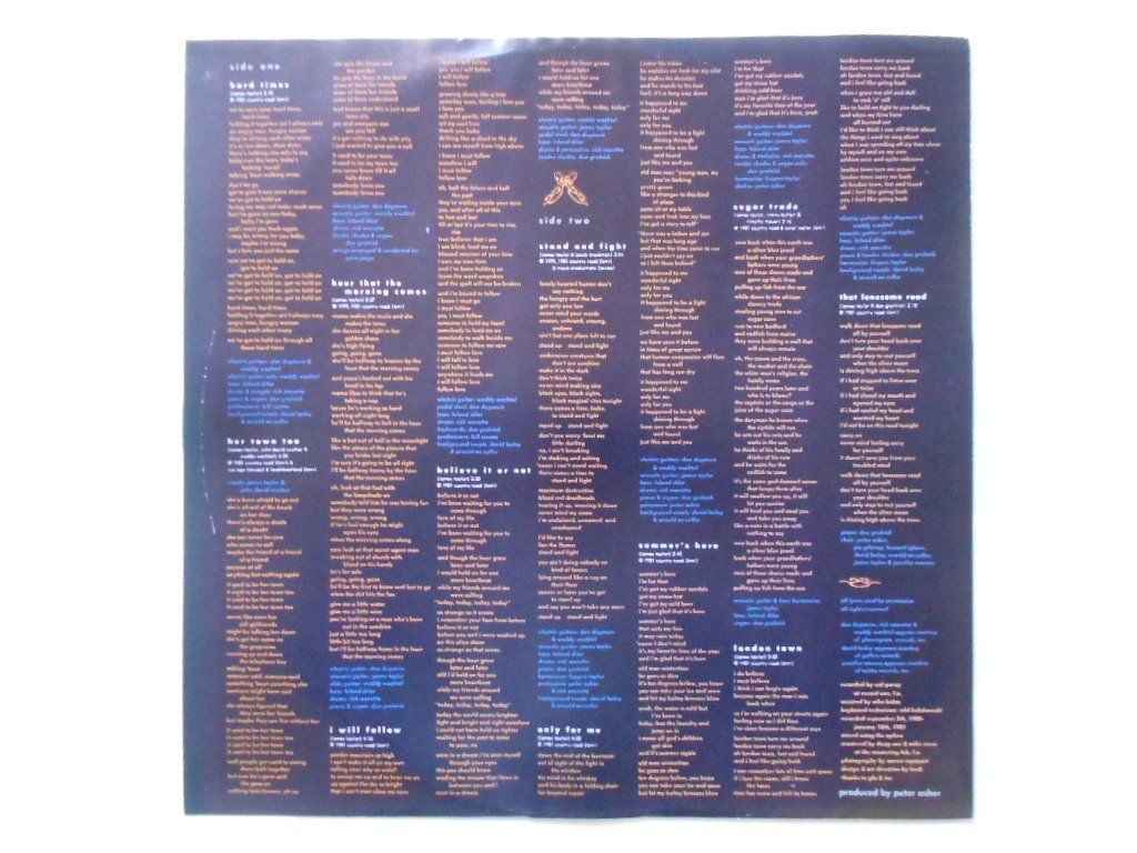 Dischi in vinile: JAMES TAYLOR  -  DAD LOVES HIS WORK – Usato da Bex venduto da Giorgiob 3