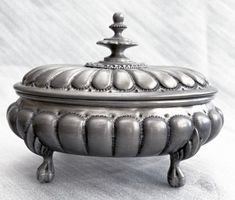 PELTRO*****VINTAGE DECKEL BOX*ZINN 95% *****