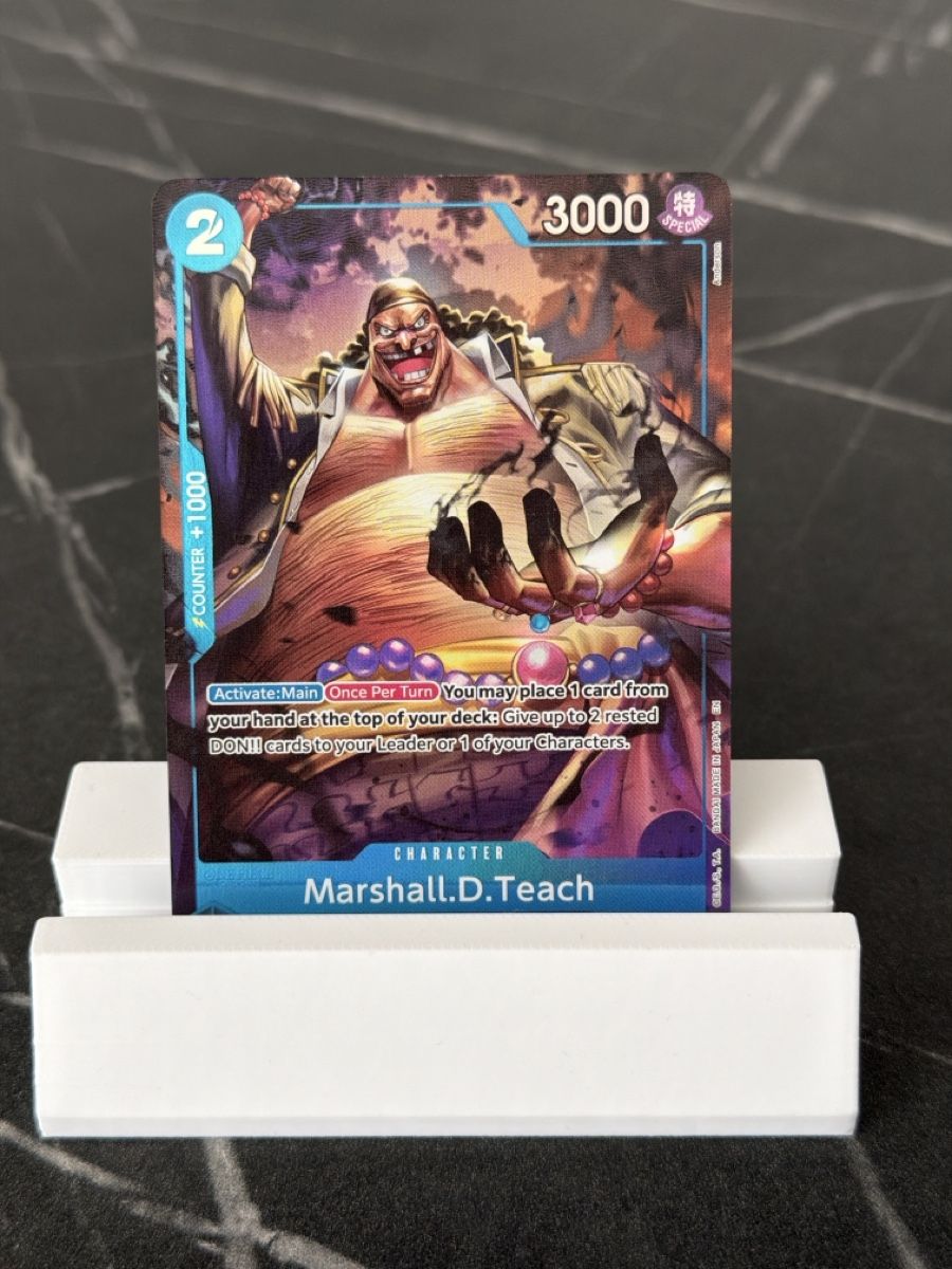 Bandai Sammelbilder & Trading cards: One Piece ST17-005 Marshall.D.Teach – Neu (gemäss Beschreibung) aus St. Gallen von cambitcg