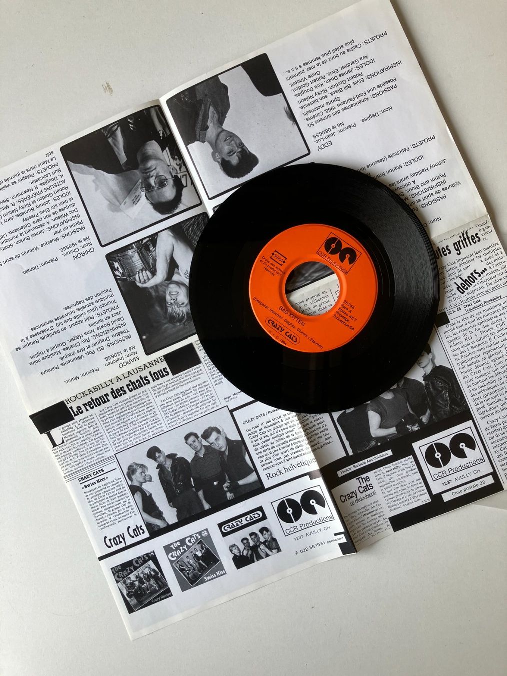 Dischi in vinile: Crazy Cats – Usato da Aarwangen venduto da Jukebox3 8