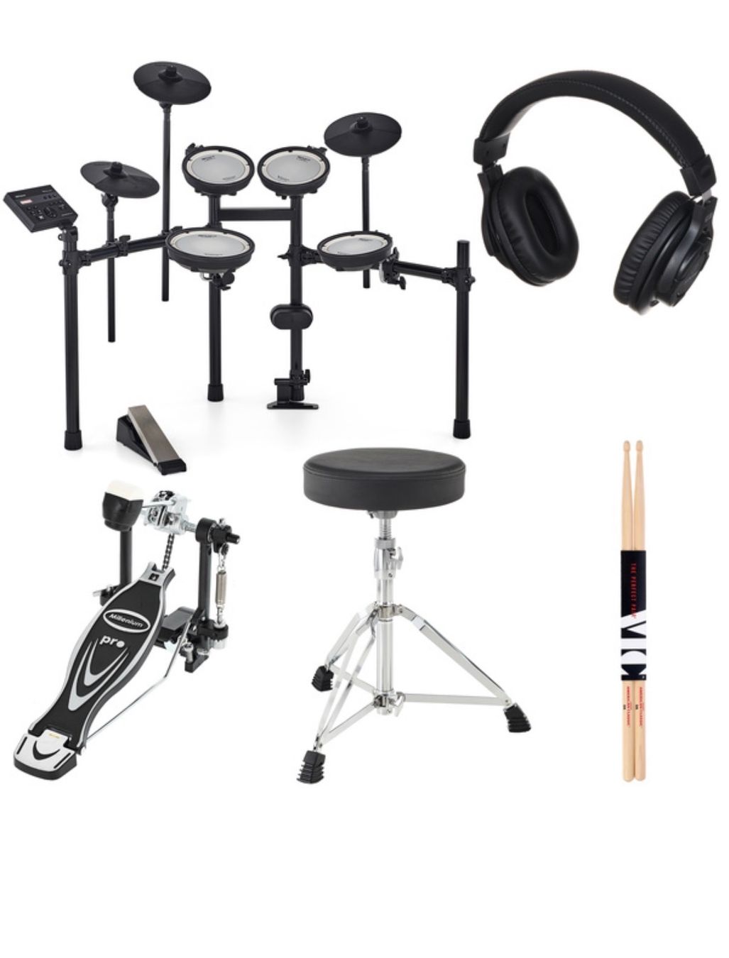 Roland Strumenti musicali: Roland TD-07DMK V-Drum Set Bundle – Usato da Wohlenschwil venduto da solero2010 2