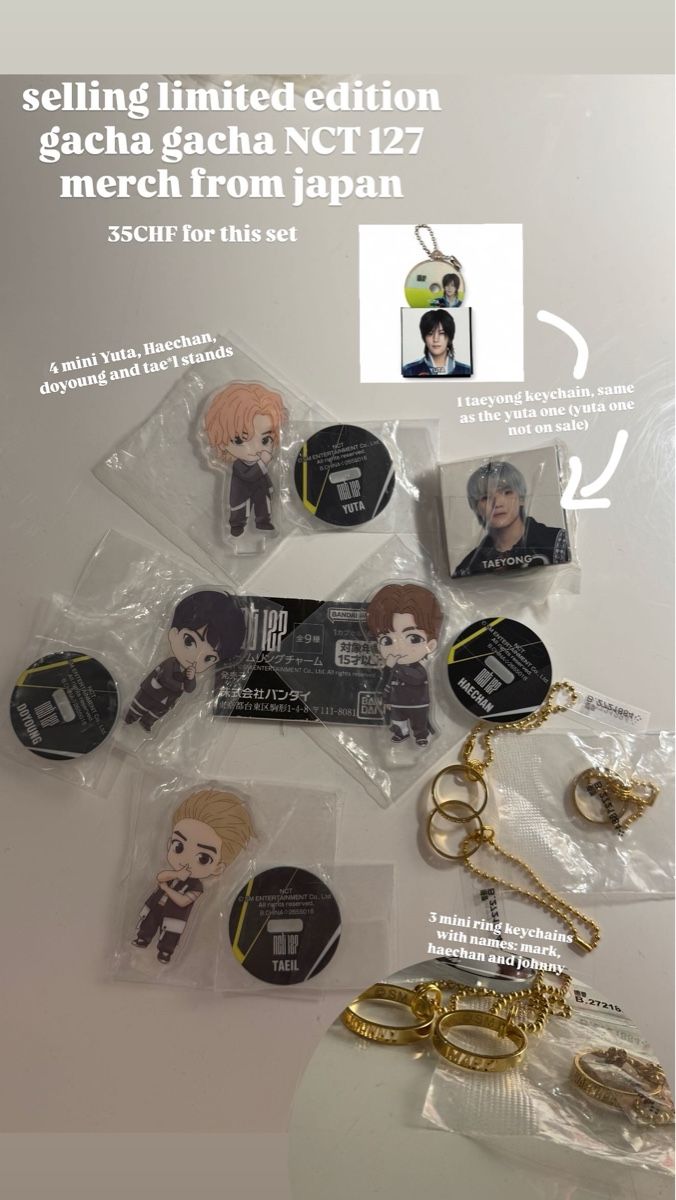 Statuette: NCT 127 Kpop set – Nuovo e nell'imballaggio originale da Winterthur venduto da hachiscutecloset