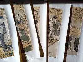 Kitagawa Utamaro "Die Seidenraupenzucht"