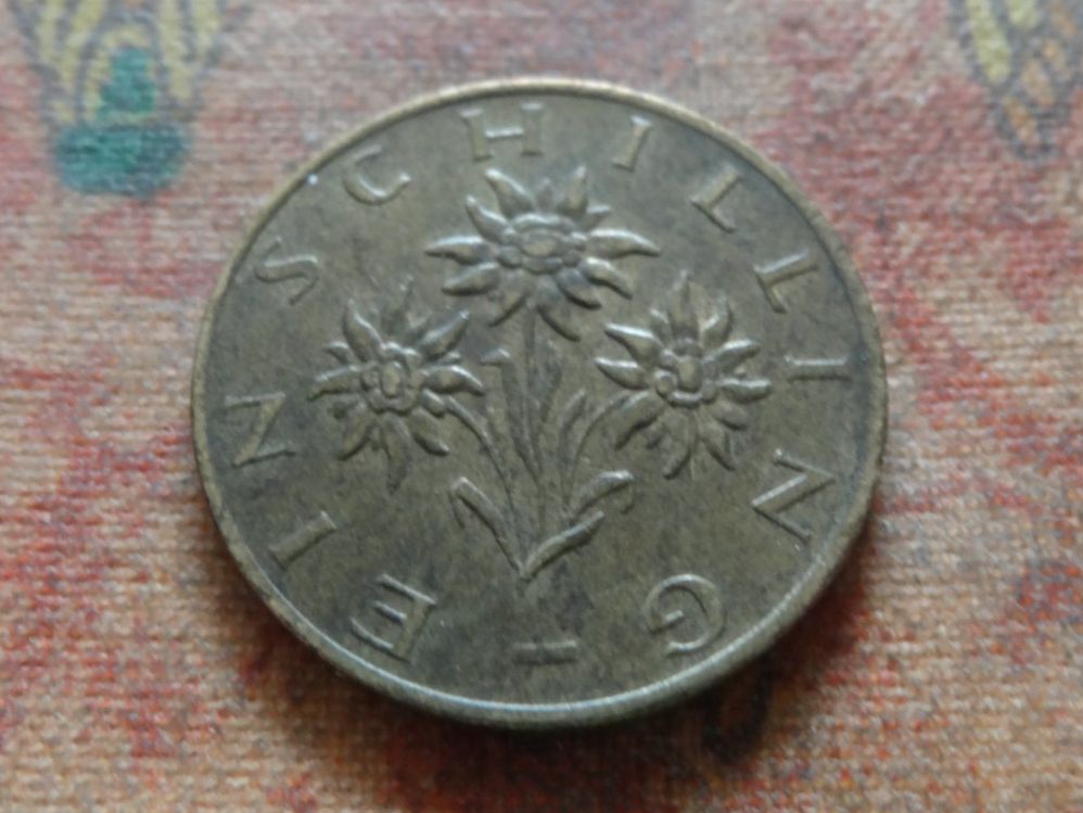 Tutti le monete: AUTRICHE  1  Schilling  1972 – Usato da Romanel-sur-Lausanne venduto da Swift13 1
