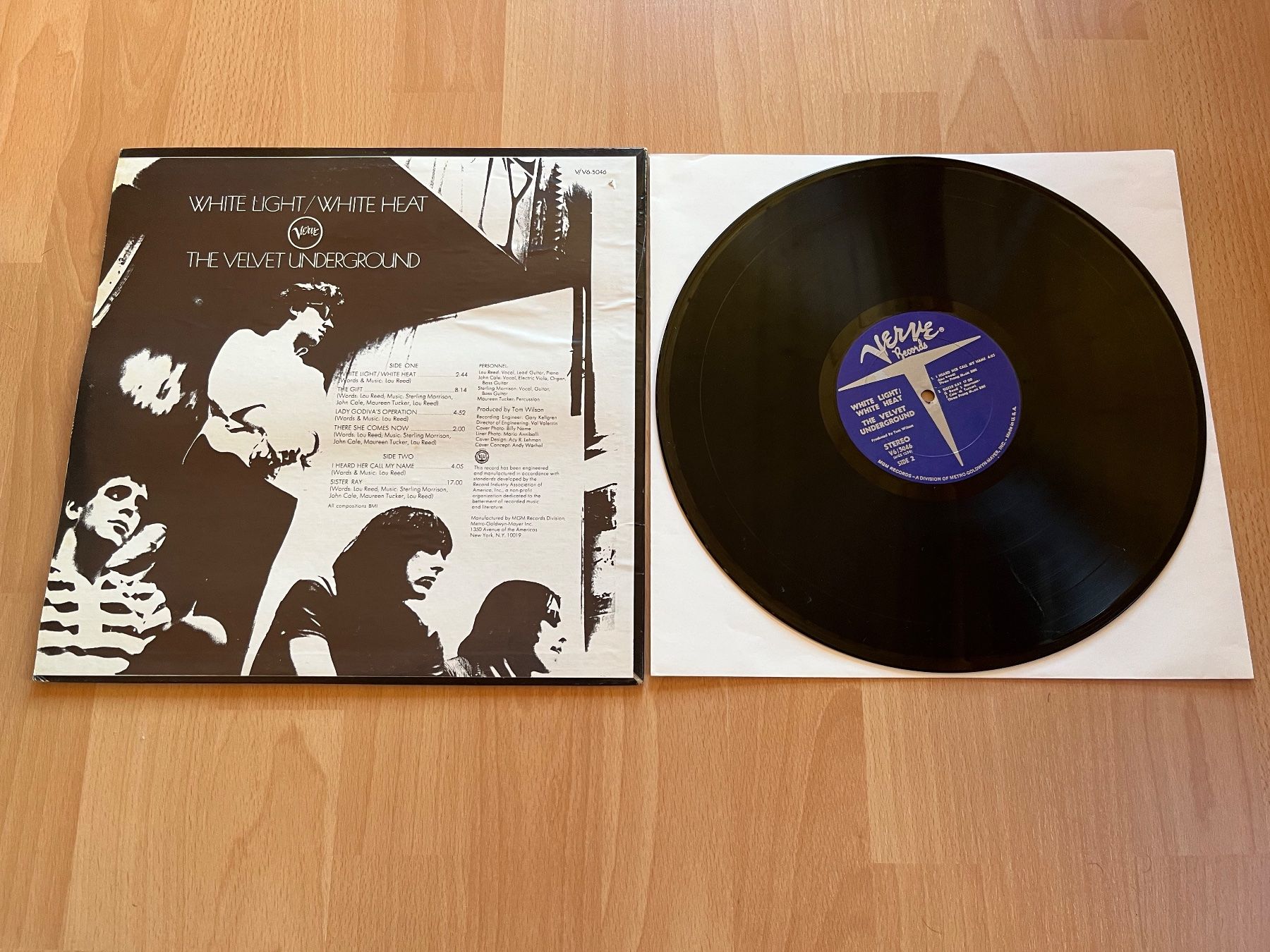 Dischi in vinile: Velvet Underground - White Light/White Heat – Usato da Giebenach venduto da Wurlitzer70 1