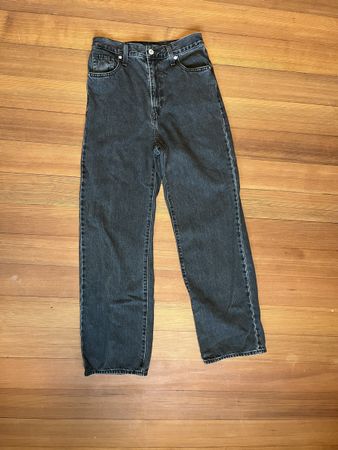 Levi‘s High Waist Straight Grösse 25/29 schwarz