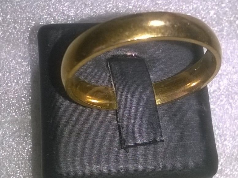 Anelli: RING EDELSTHAL,,,VERGOLDET,,,GLANZIG – Nuovo (secondo la descrizione) da Basel venduto da bijoutrie_4