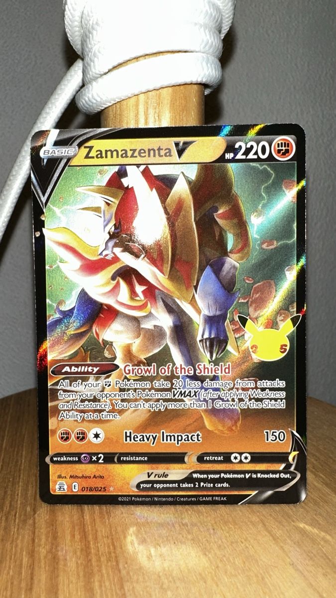 Pokémon Carte collezionabili: POKÉMON / Zamazenta V – Usato da Herzogenbuchsee venduto da TCG-High-Quality 2
