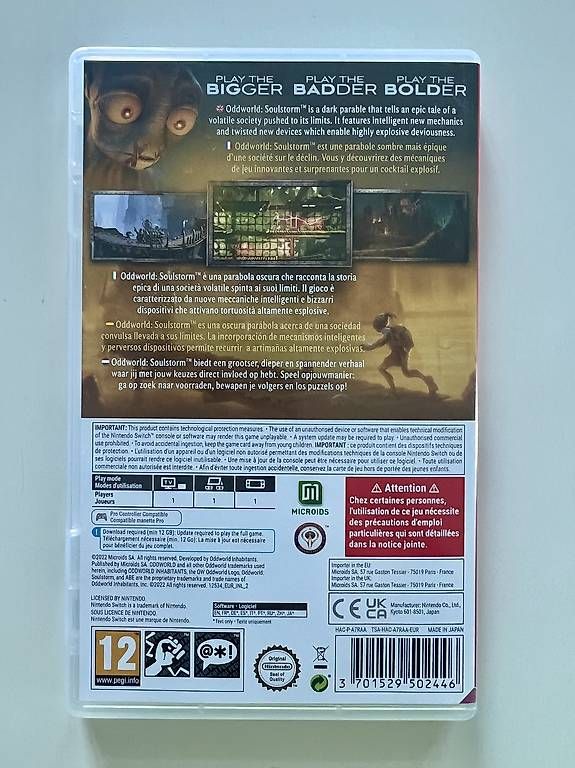 Giochi: Oddworld Soulstorm - Switch – Usato da Territet venduto da Supremerockers 1