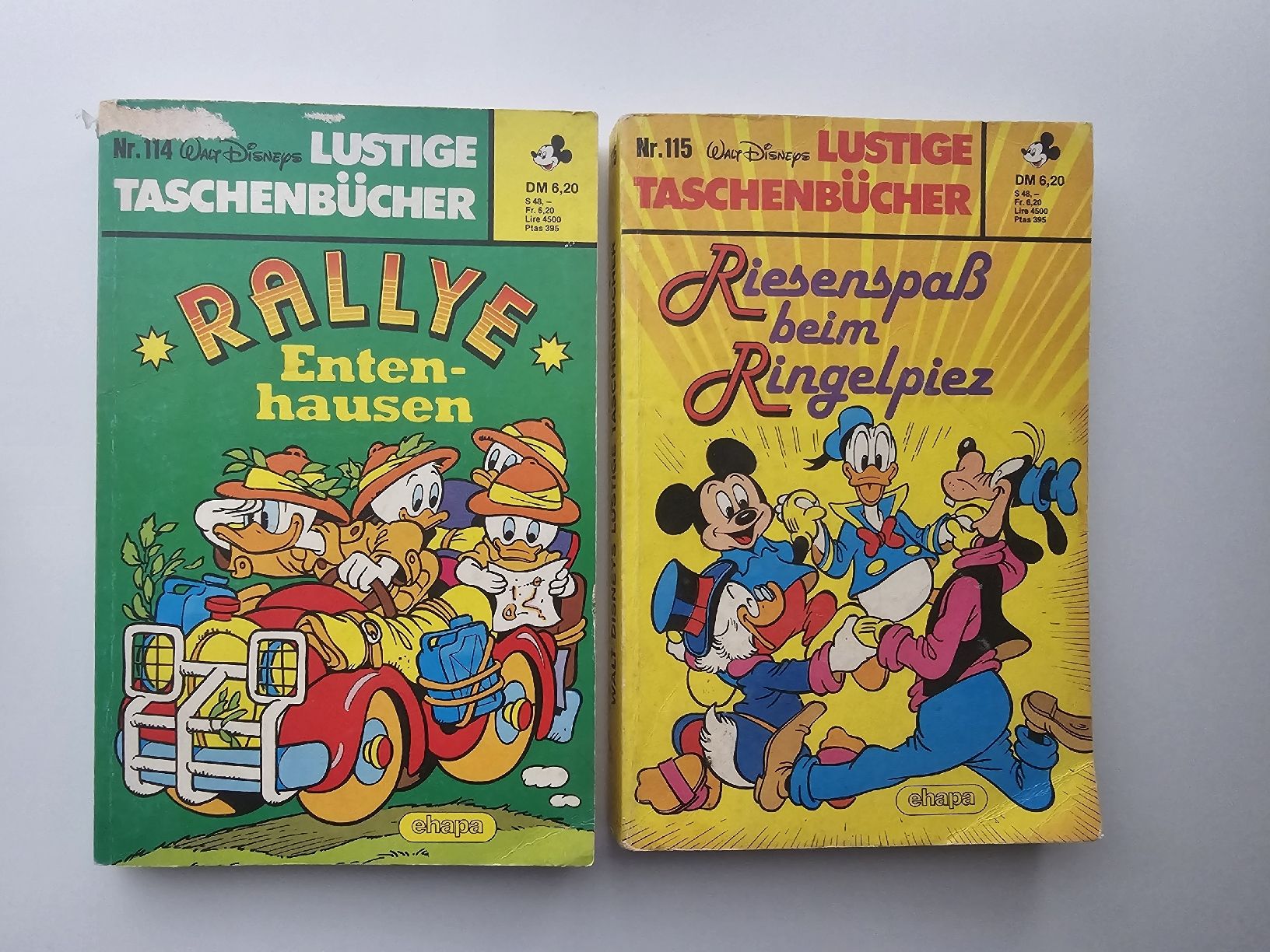 Fumetti: 2x Lustigetaschenbücher – Usato da Neunkirch venduto da ichprivat