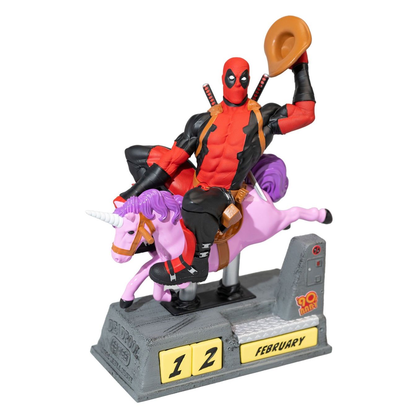 Figuren: Deadpool Calendrier perpétuel 3D – Neu und originalverpackt aus St-Imier von ATTAKSHOP