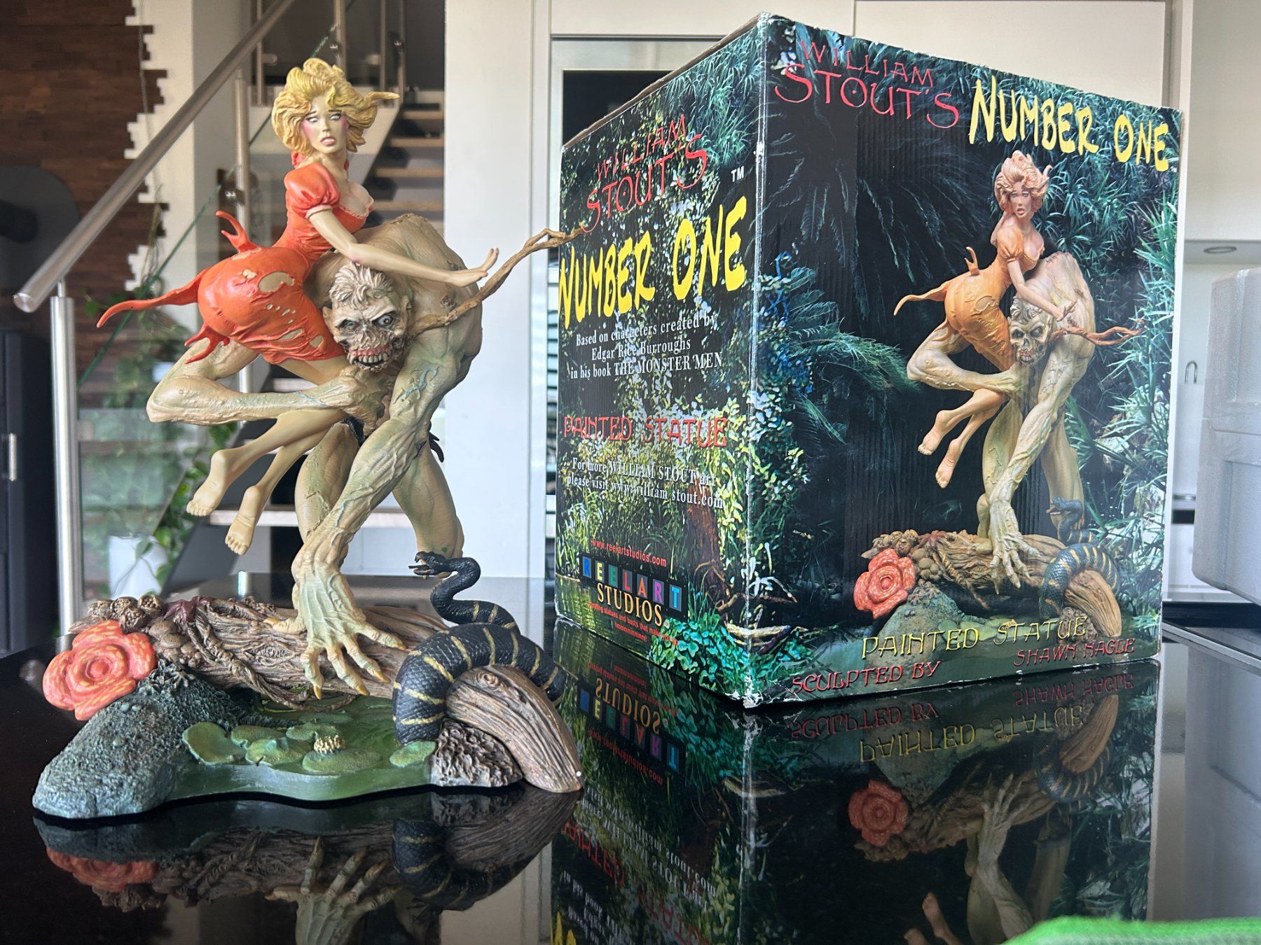 Figuren: William Stouts Number One Painted Statue Nummer 239 / 250 – Gebraucht aus Richigen von Retrogameworld