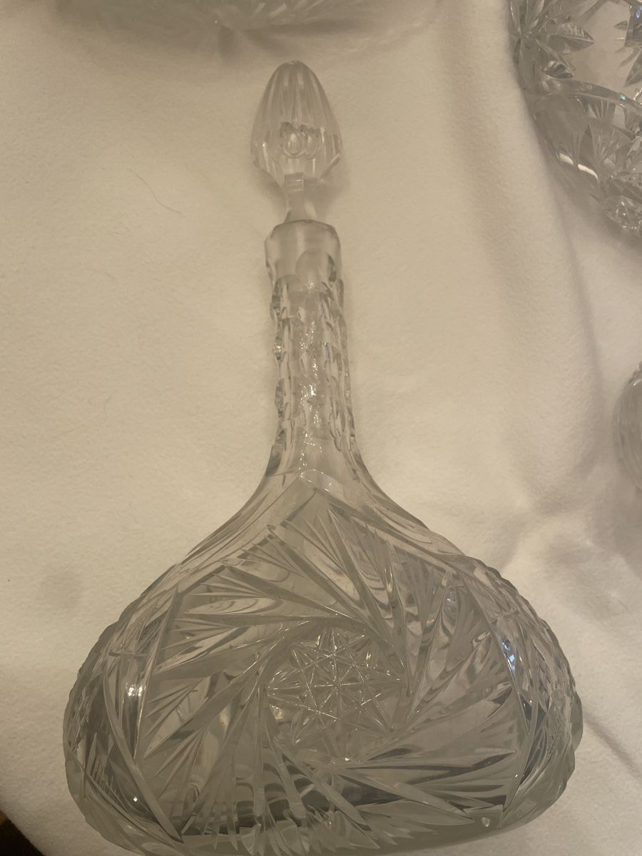 Set di piatti: Lot de vaisselle en cristal – Usato da Vernier venduto da Cocopschit 5