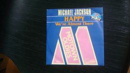 Singel Michael Jackson "Happy / We're Almost There"