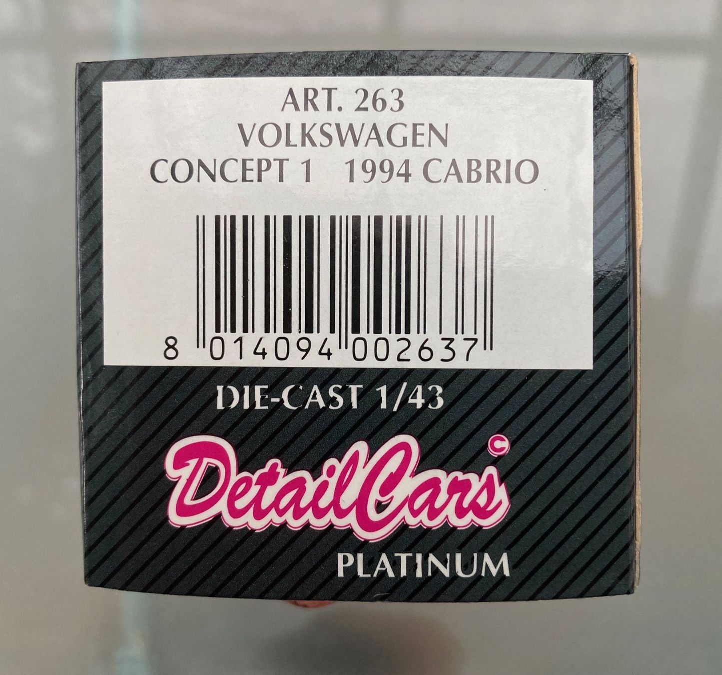 Modellautos: VW Concept 1 Cabriolet von 1994 – Neu und originalverpackt aus Wolfhausen von signat 1